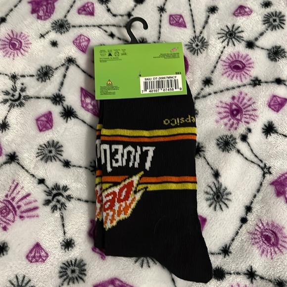 MENS MOUNTAIN DEW LIVEWIRE 🦅 PHENIX SOCKS 6-12sz - Picture 7 of 8